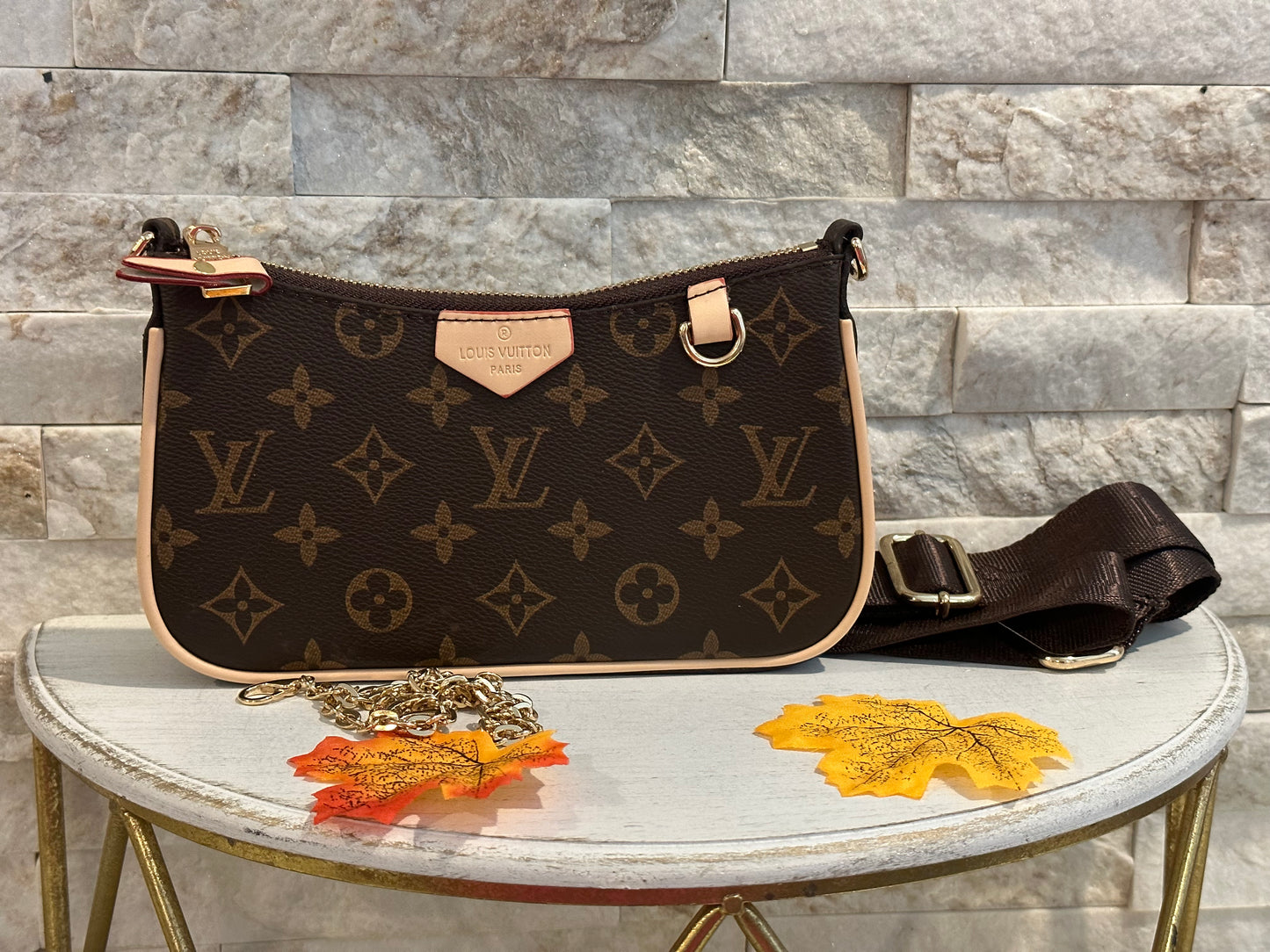 Fall New Arrivals- Mirror Bag- Brown Lulu Crossbody