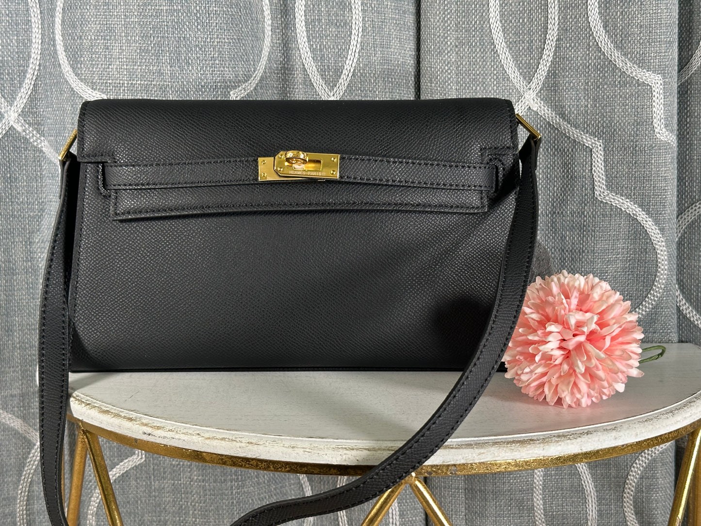 Mirror Bags- H Small Kelly Black