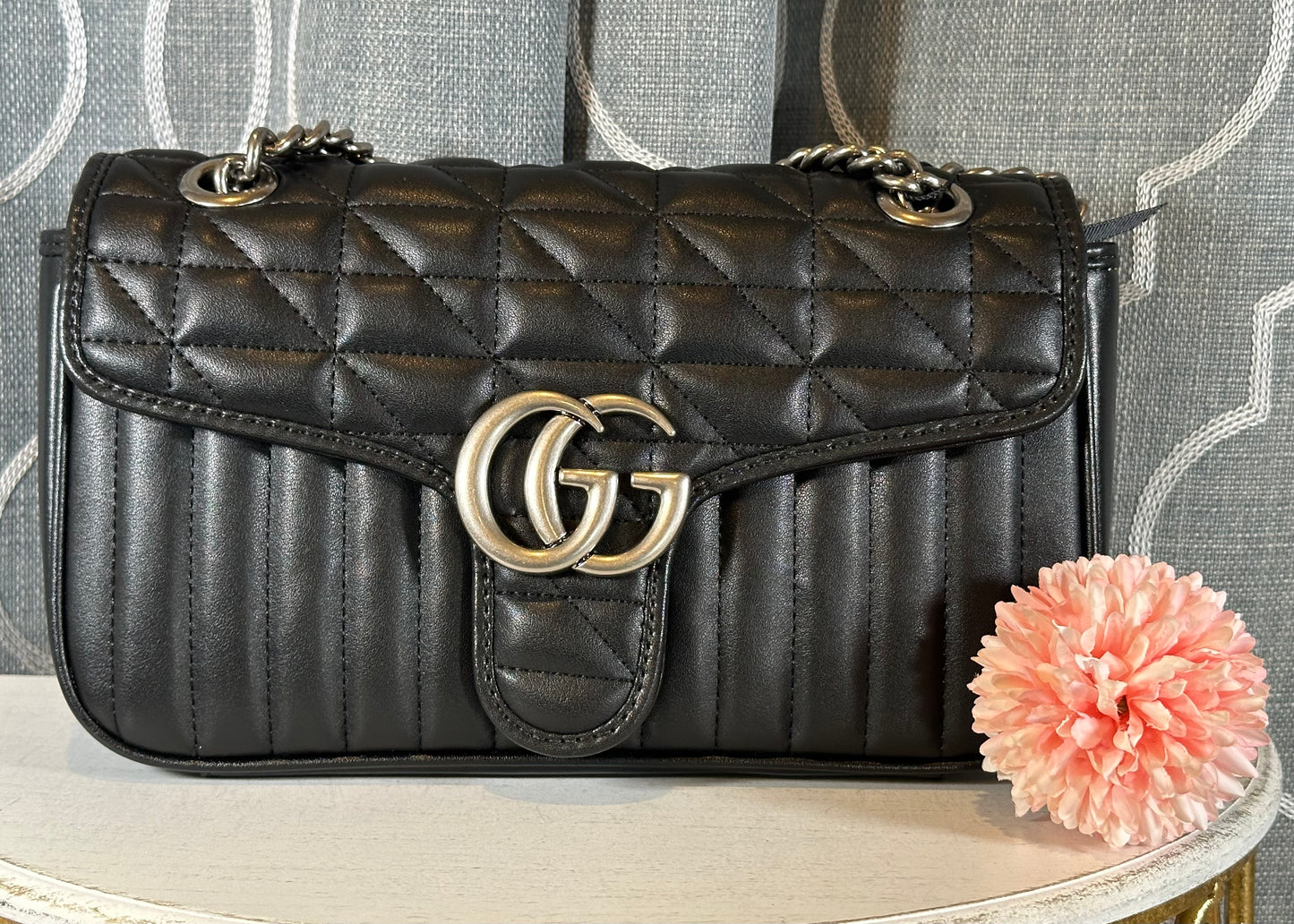 Mirror Bags- GG Black Marmont