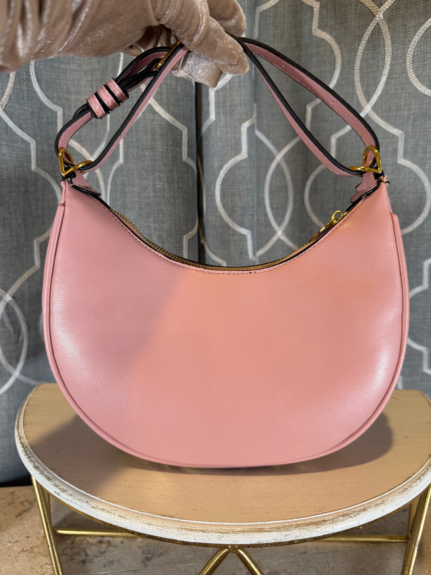 Mirror Bags- Fen Pink Hobo