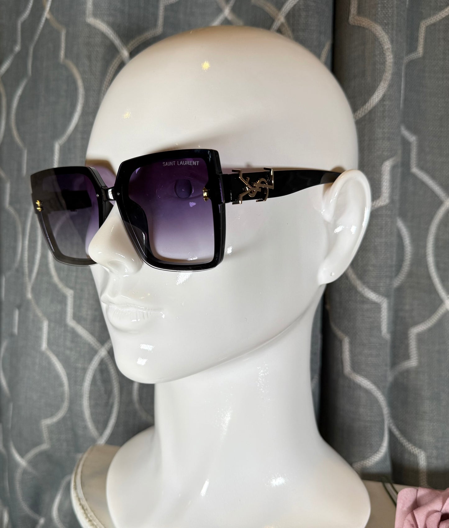 Luxury Sunglasses- YS Black and Gold