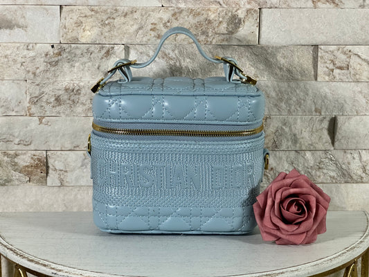 MB CD Baby Blue Makeup Bag