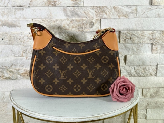 Mirror Brown Lulu Shoulder Bag