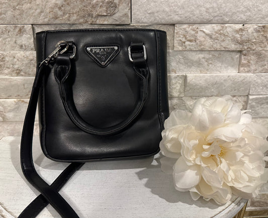 MB Black Small Crossbody Bag