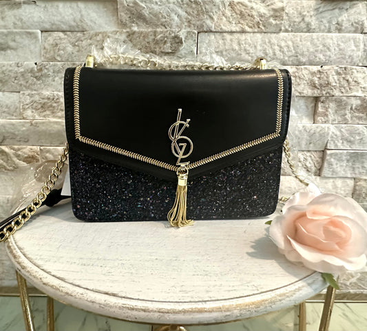 19 Sparkle Black Handbag