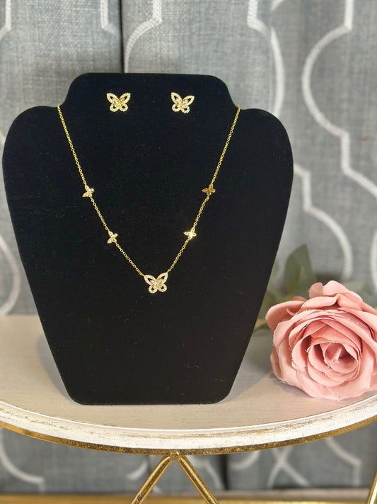 Jewelry Sets- GF Butterfly Gold