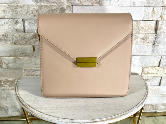 Creamy Tan Crossbody Handbag