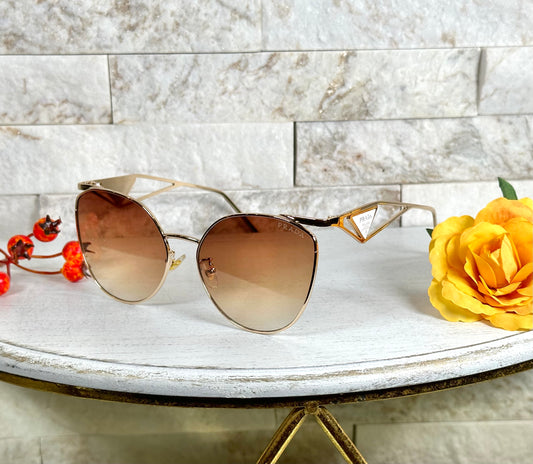 Fall Sunglasses- Pra Brown Ombre