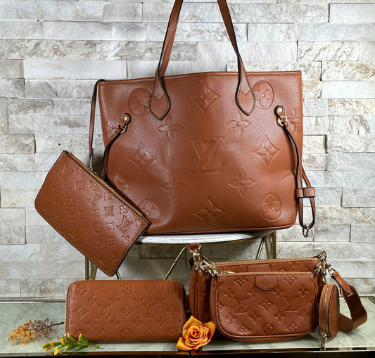 Fall New Arrivals- Mirror Bag- Pumpkin Spice Lulu Set