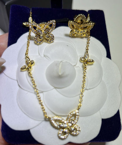 Jewelry Sets- GF Butterfly Gold