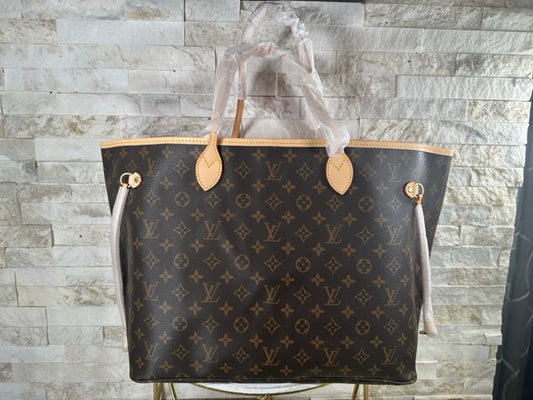 Mirror Bags- GM Brown Monogram Neverful Lulu