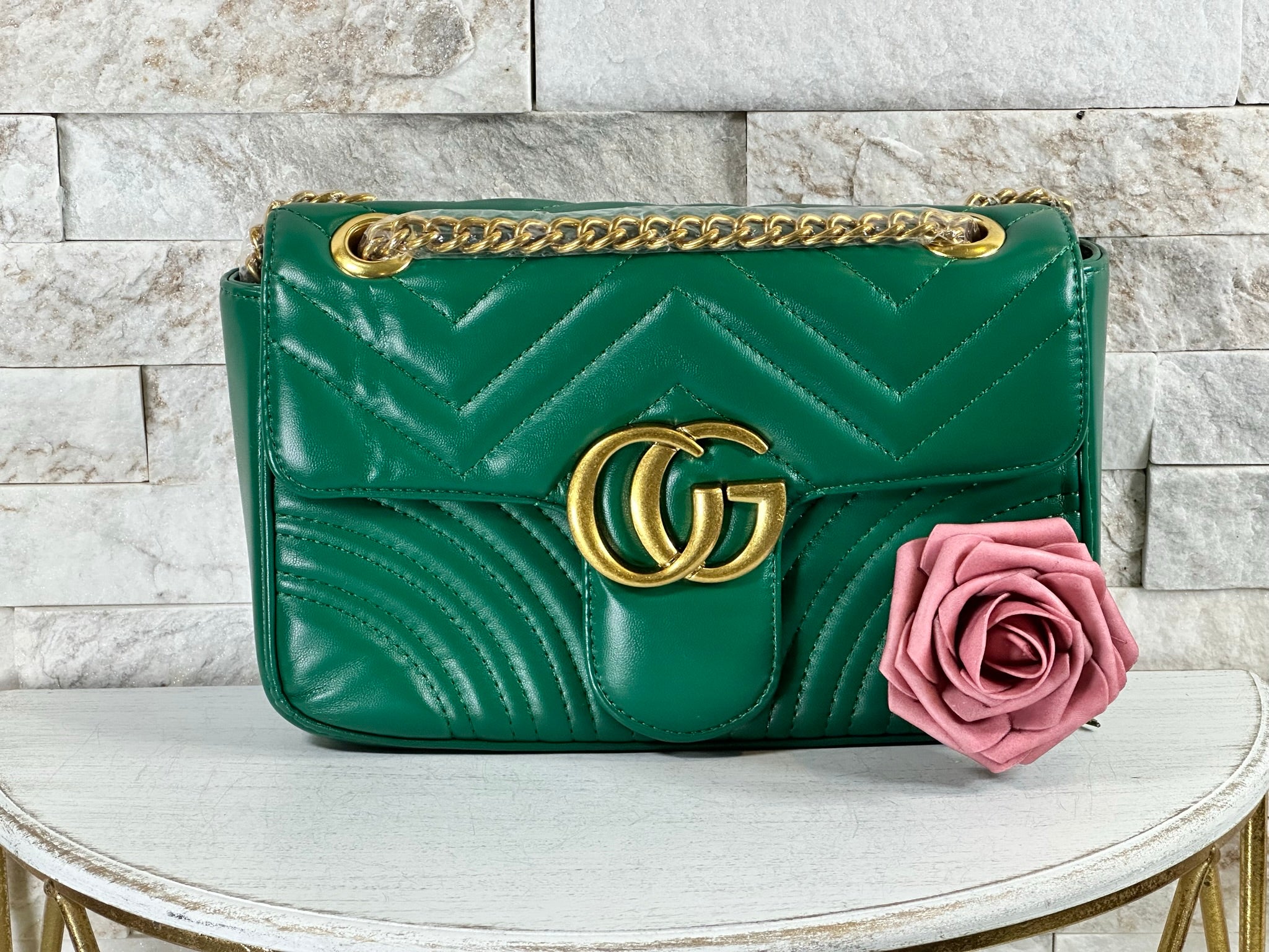 GG Green Marmont Inspired Bag SVP Luxury Healing