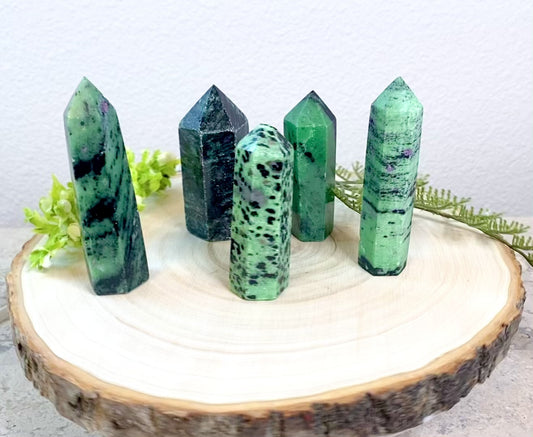 Ruby Zoisite Tower Set 1