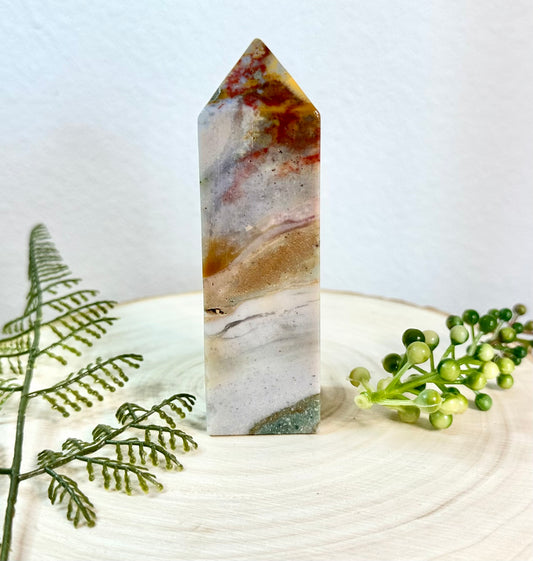 Multi-Color Ocean Jasper Tower 1