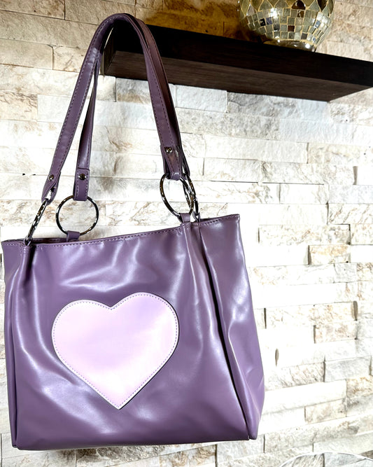 Purple and Lavender Tote